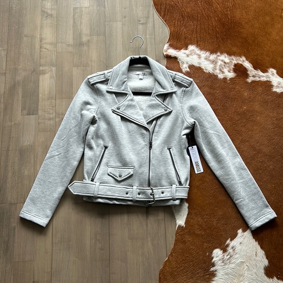 Tags on never worn Amuse Society XS Gray jacket - Picture 2 of 7
